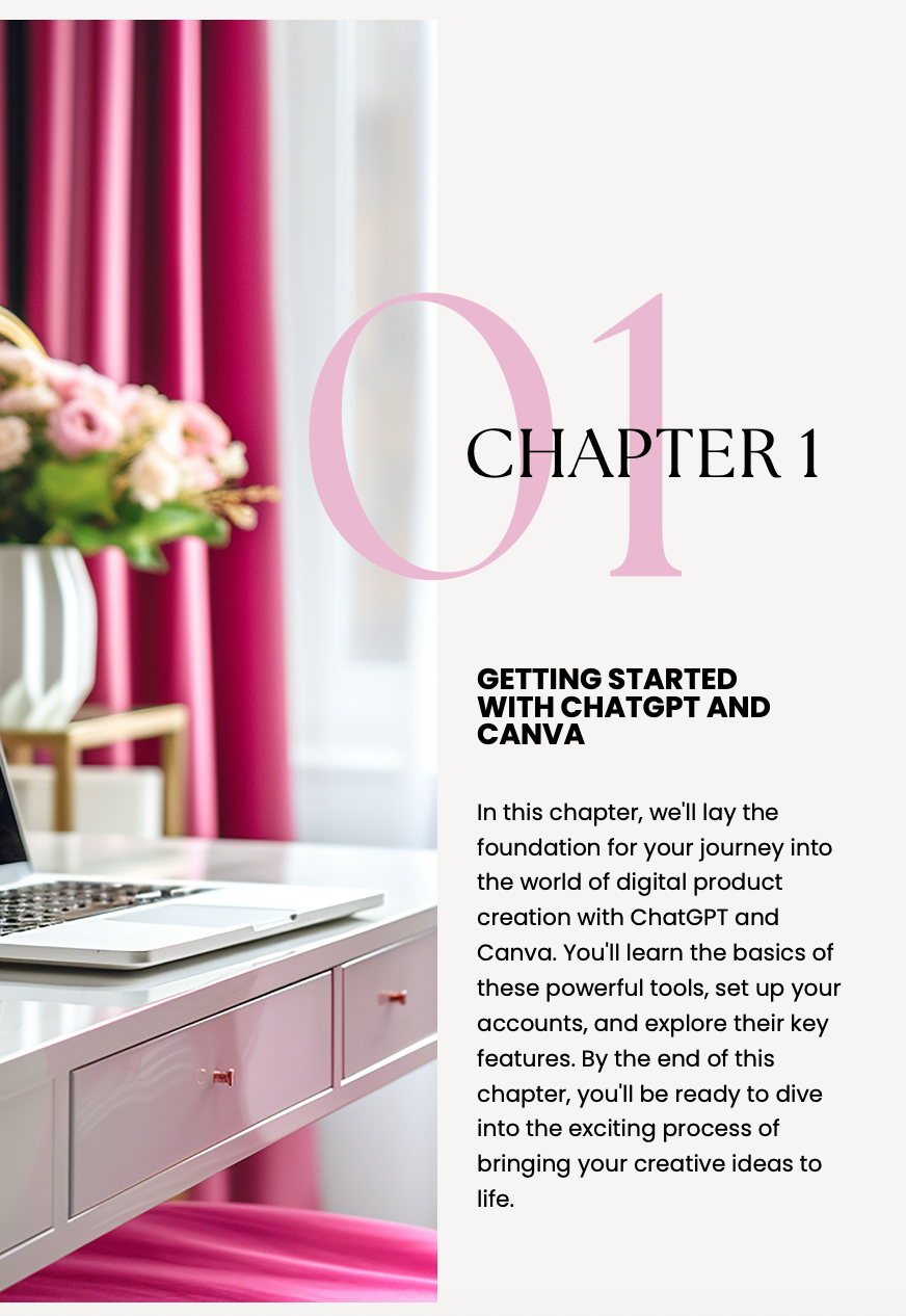 Make Money Online with Canva + ChatGPT – Create & Sell Digital Products (Ebook + Templates) - Private Label Rights