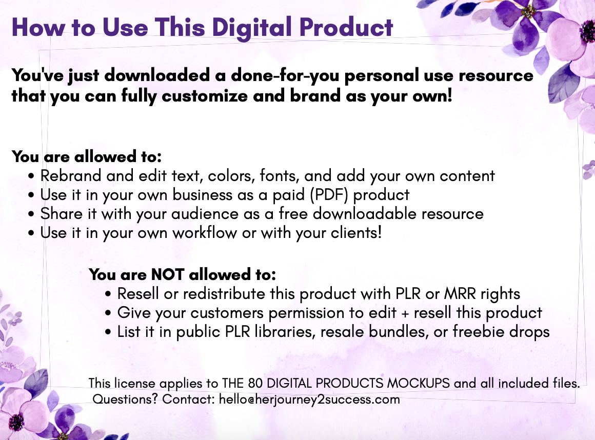 80 Pages of Digital Products Mockups